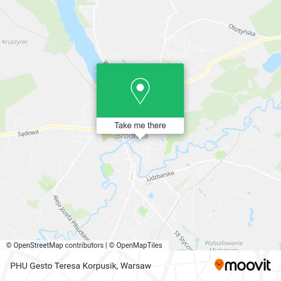 Карта PHU Gesto Teresa Korpusik