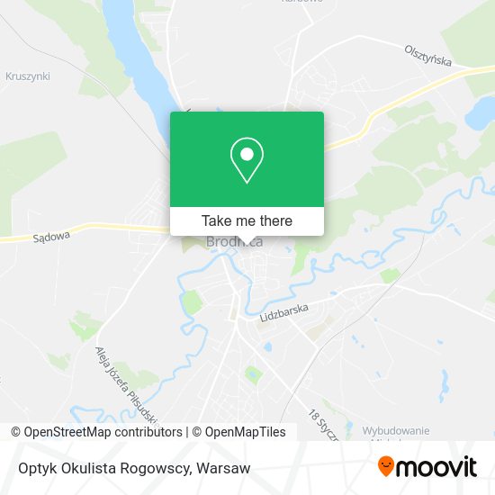 Optyk Okulista Rogowscy map