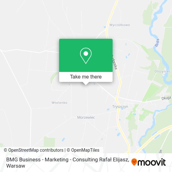 BMG Business - Marketing - Consulting Rafał Elijasz map