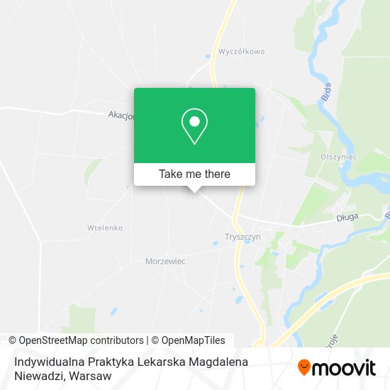 Indywidualna Praktyka Lekarska Magdalena Niewadzi map