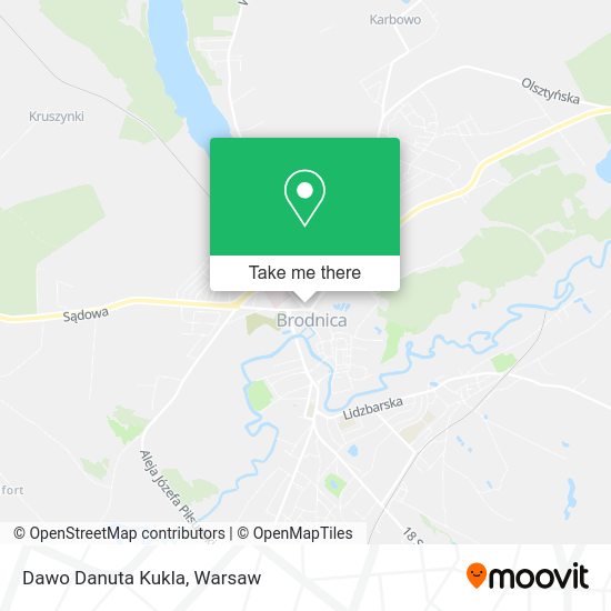 Dawo Danuta Kukla map