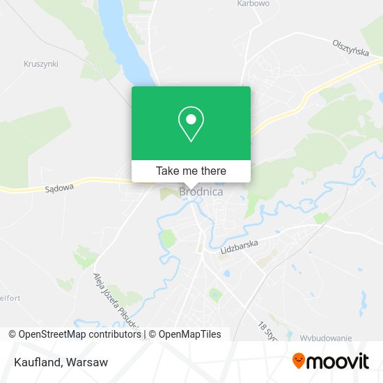 Kaufland map