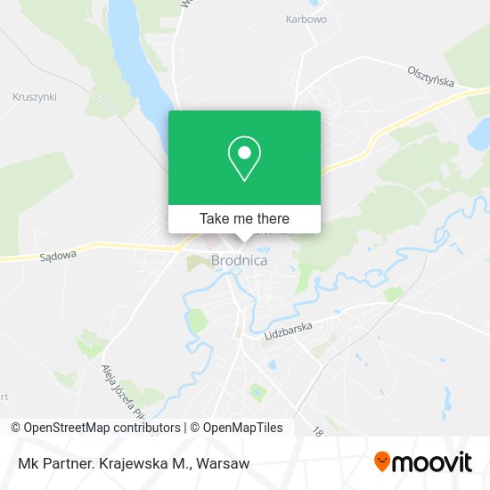 Mk Partner. Krajewska M. map