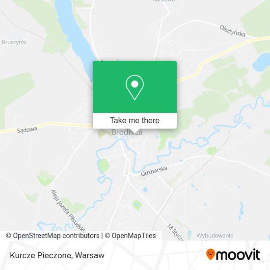 Карта Kurcze Pieczone