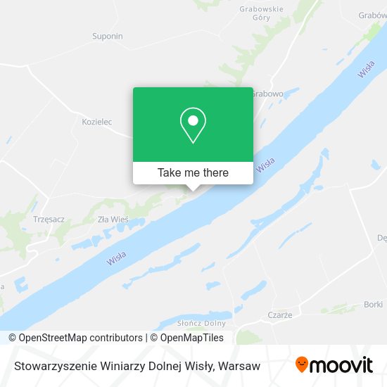 Stowarzyszenie Winiarzy Dolnej Wisły map