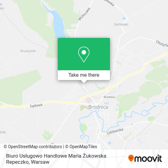 Biuro Usługowo Handlowe Maria Żukowska Repeczko map