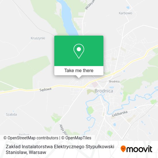 Zakład Instalatorstwa Elektrycznego Stypułkowski Stanisław map