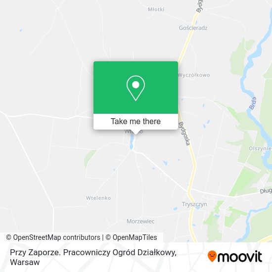 Przy Zaporze. Pracowniczy Ogród Działkowy map