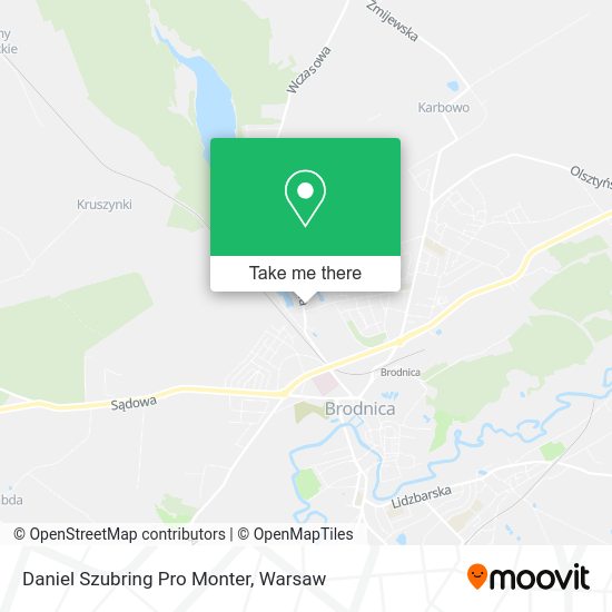 Daniel Szubring Pro Monter map