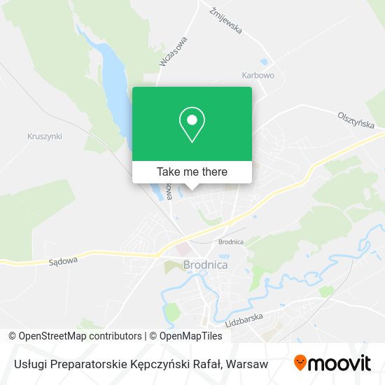 Usługi Preparatorskie Kępczyński Rafał map