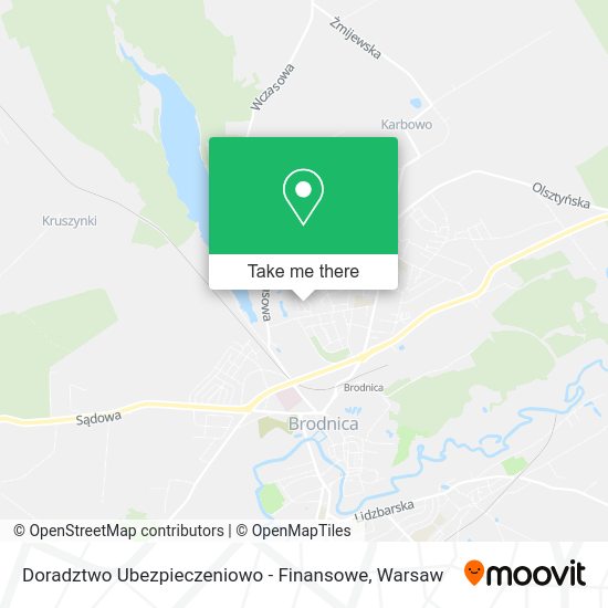 Doradztwo Ubezpieczeniowo - Finansowe map