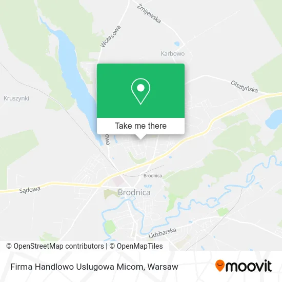 Карта Firma Handlowo Uslugowa Micom