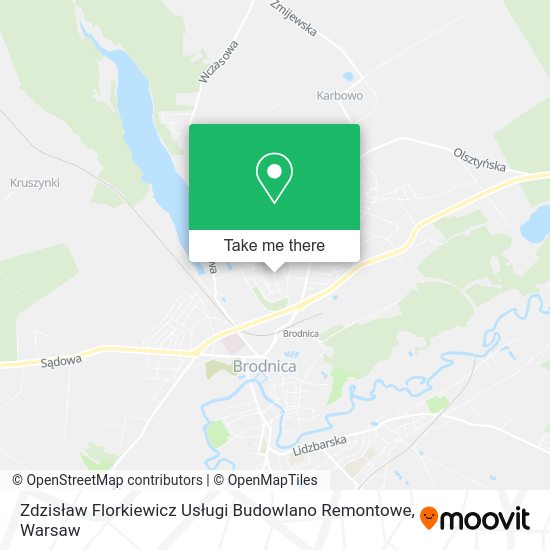 Zdzisław Florkiewicz Usługi Budowlano Remontowe map