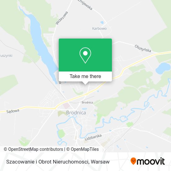 Szacowanie i Obrot Nieruchomosci map