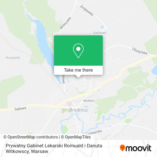 Prywatny Gabinet Lekarski Romuald i Danuta Witkowscy map