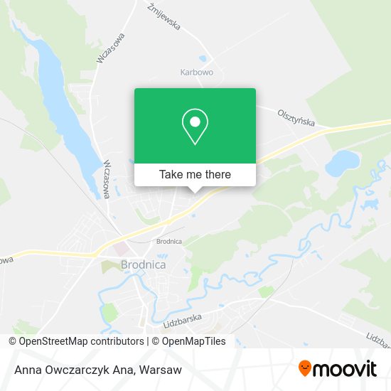 Anna Owczarczyk Ana map