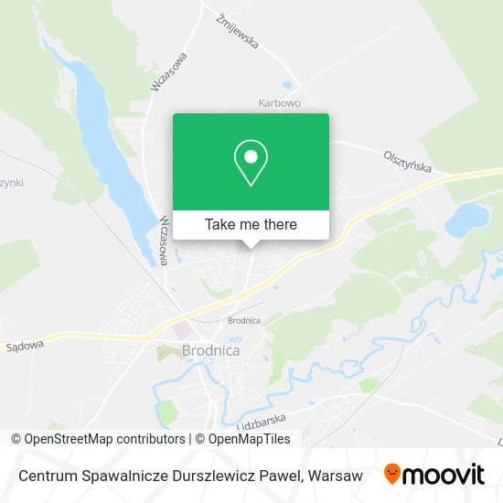 Карта Centrum Spawalnicze Durszlewicz Pawel