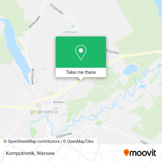 Карта Komputronik