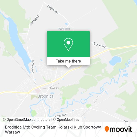 Brodnica Mtb Cycling Team Kolarski Klub Sportowy map