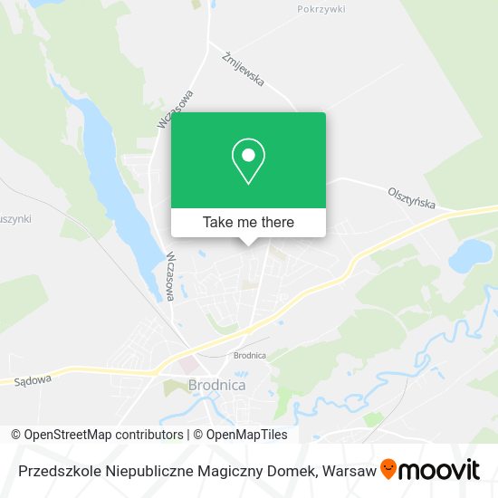 Przedszkole Niepubliczne Magiczny Domek map