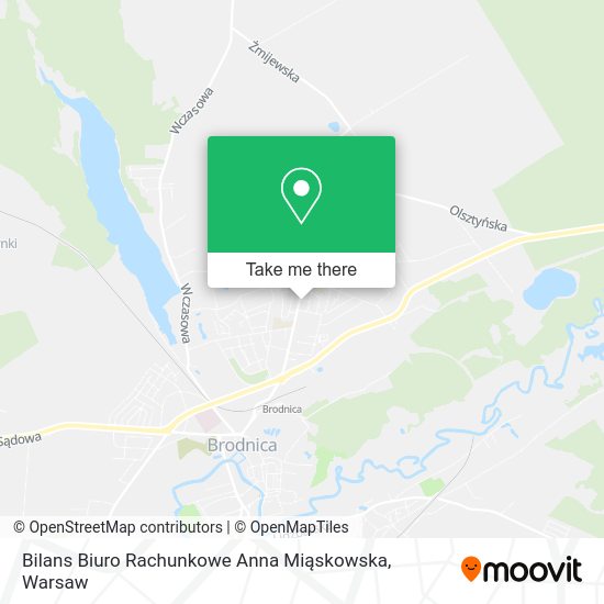 Bilans Biuro Rachunkowe Anna Miąskowska map