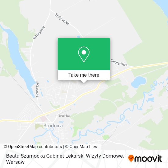 Beata Szamocka Gabinet Lekarski Wizyty Domowe map