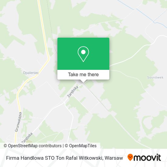 Firma Handlowa STO Ton Rafal Witkowski map