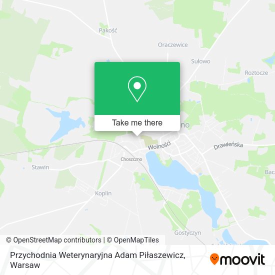 Przychodnia Weterynaryjna Adam Piłaszewicz map