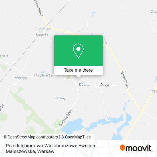 Przedsiębiorstwo Wielobranżowe Ewelina Maleszewska map