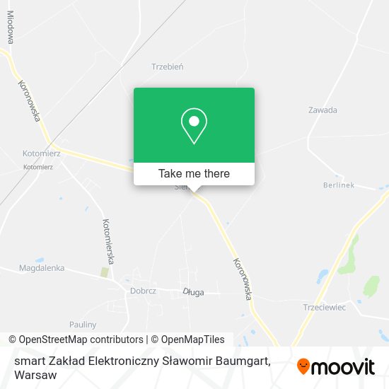 smart Zakład Elektroniczny Sławomir Baumgart map