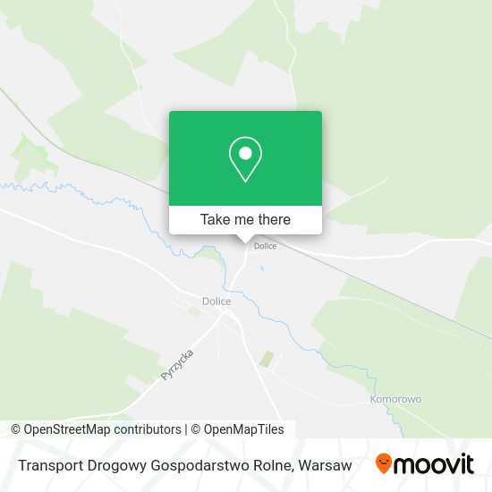 Transport Drogowy Gospodarstwo Rolne map