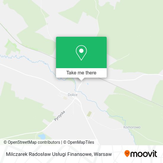 Milczarek Radosław Usługi Finansowe map