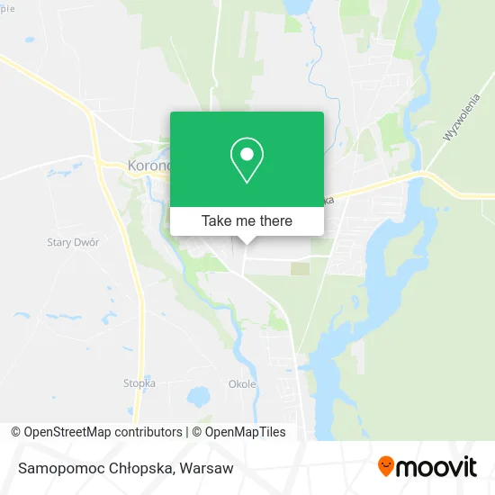 Samopomoc Chłopska map