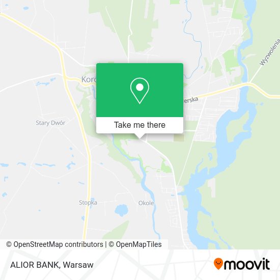 ALIOR BANK map