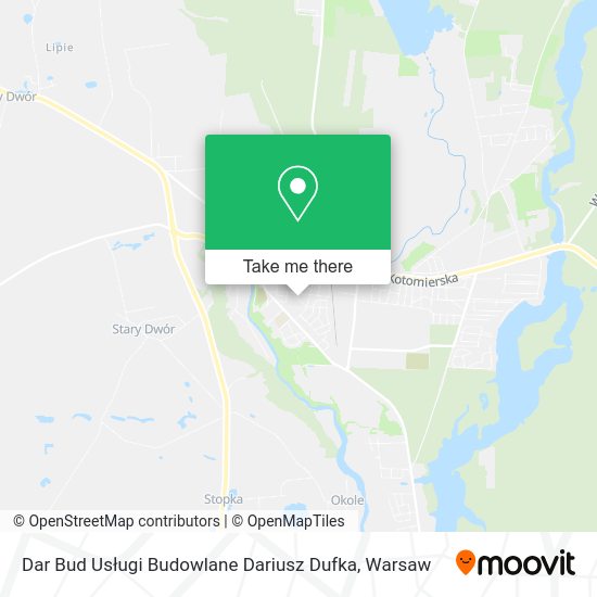 Dar Bud Usługi Budowlane Dariusz Dufka map