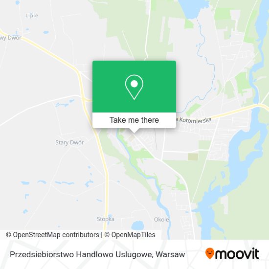 Przedsiebiorstwo Handlowo Uslugowe map