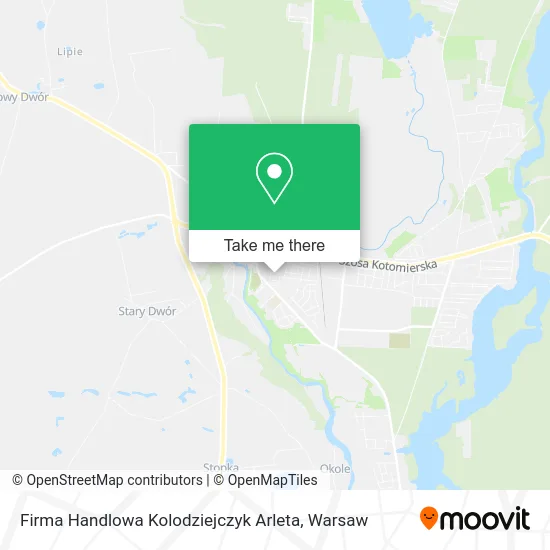 Firma Handlowa Kolodziejczyk Arleta map