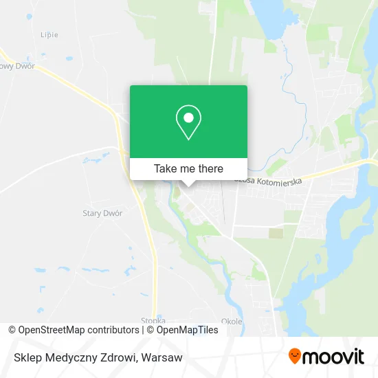 Sklep Medyczny Zdrowi map