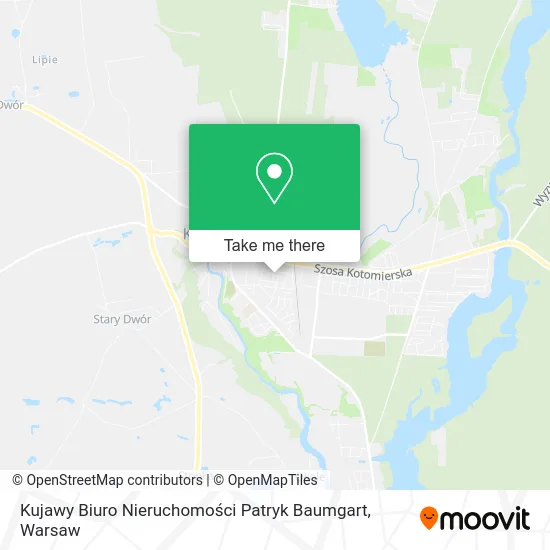 Kujawy Biuro Nieruchomości Patryk Baumgart map