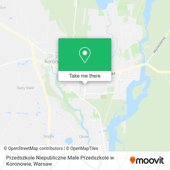 Przedszkole Niepubliczne Małe Przedszkole w Koronowie map