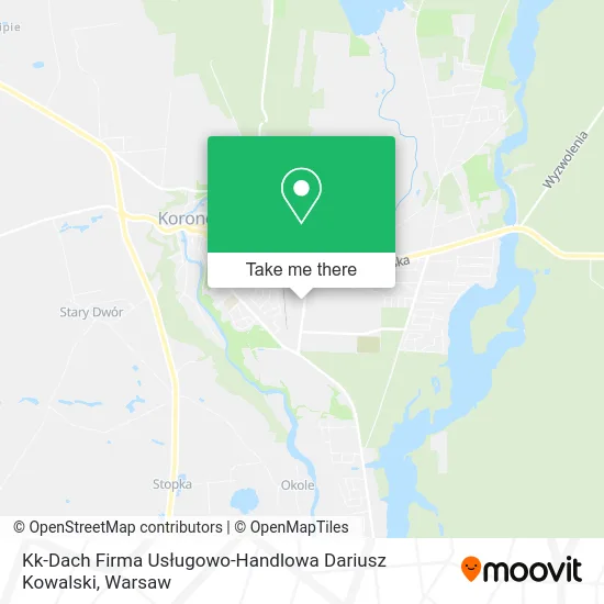 Kk-Dach Firma Usługowo-Handlowa Dariusz Kowalski map