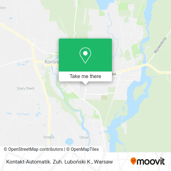 Kontakt-Automatik. Zuh. Luboński K. map