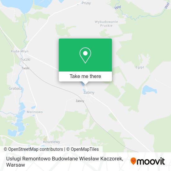 Usługi Remontowo Budowlane Wiesław Kaczorek map