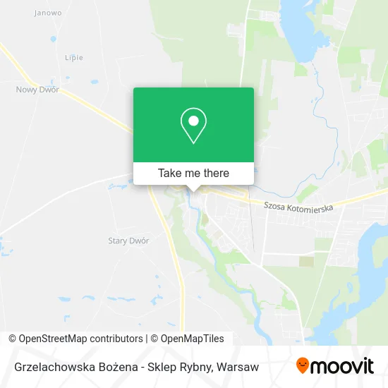 Grzelachowska Bożena - Sklep Rybny map