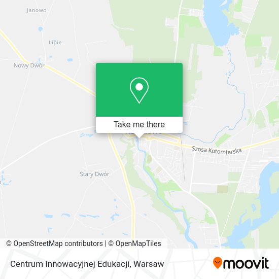 Centrum Innowacyjnej Edukacji map