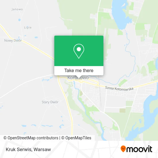 Карта Kruk Serwis