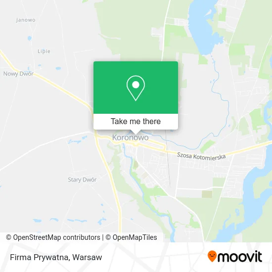 Карта Firma Prywatna