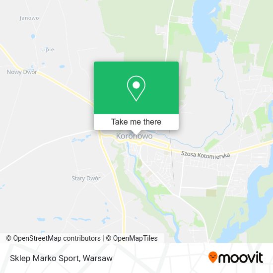 Sklep Marko Sport map