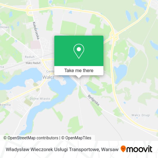 Władysław Wieczorek Usługi Transportowe map