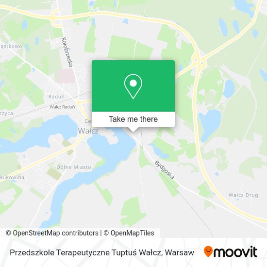 Przedszkole Terapeutyczne Tuptuś Wałcz map